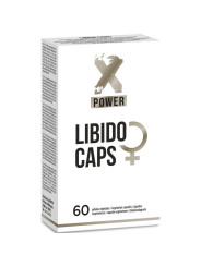 XPOWER - LÍBIDO CAPS COMPLEMENTO AUMENTO LÍBIDO Y PLACER 60 UNIDADES