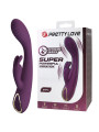 PRETTY LOVE - EMMA VIBRADOR CON ESTIMULADOR RABBIT MORADO