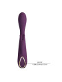 PRETTY LOVE - EMMA VIBRADOR CON ESTIMULADOR RABBIT MORADO