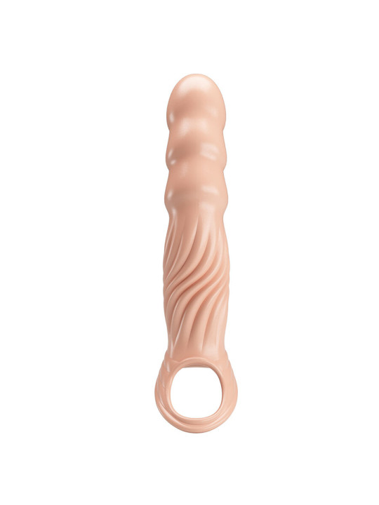 PRETTY LOVE - FUNDA PARA PENE TEXTURIZADA CON EXTENSORES
