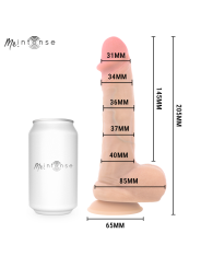MR INTENSE - DANNY DILDO EYACULADOR SILICONA 20.5 CM -Ø- 4 CM