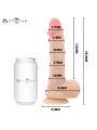 MR INTENSE - DANNY DILDO EYACULADOR SILICONA 20.5 CM -Ø- 4 CM