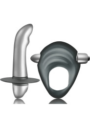 CLIMAXIMUM - ENTICE KIT ANILLO PARA PENE + VIBRADOR PRÓSTATA PRINCIPIANTES