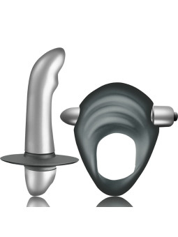 CLIMAXIMUM - ENTICE KIT ANILLO PARA PENE + VIBRADOR PRÓSTATA PRINCIPIANTES