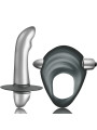 CLIMAXIMUM - ENTICE KIT ANILLO PARA PENE + VIBRADOR PRÓSTATA PRINCIPIANTES