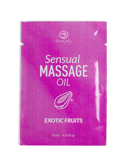 SECRETPLAY - MONODOSIS ACEITE DE MASAJE FRUTAS EXÓTICAS 10 ML