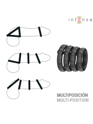 INTENSE - MICHIEL SET DE 4 ANILLOS MODELO 10