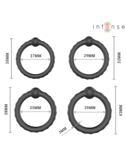 INTENSE - MICHIEL SET DE 4 ANILLOS MODELO 10