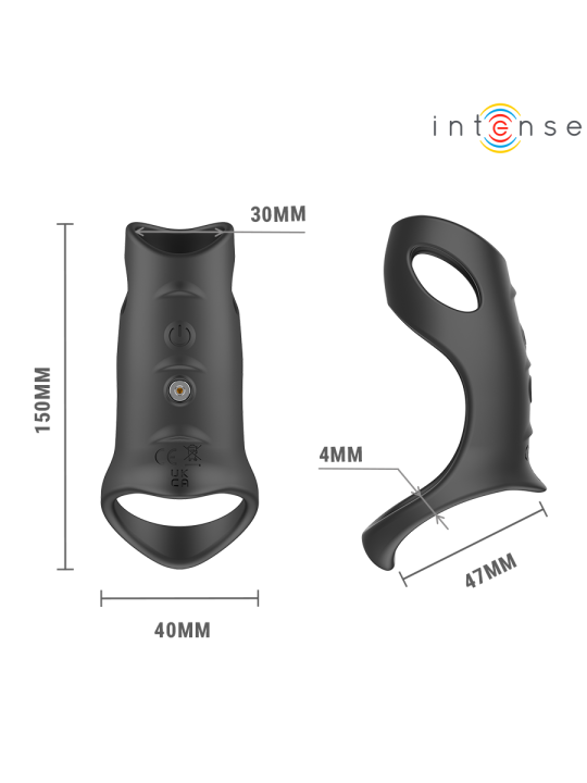 INTENSE - JEROME ANILLO VIBRADOR AJUSTABLE MODELO 12