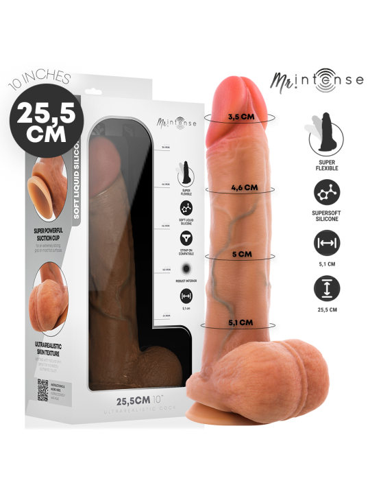 MR INTENSE - GARY XL DILDO SILICONA 25.5 CM -Ø- 5.1 CM
