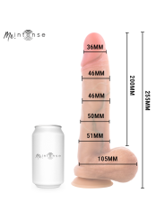 MR INTENSE - GARY XL DILDO SILICONA 25.5 CM -Ø- 5.1 CM