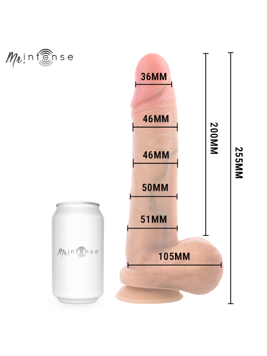 MR INTENSE - GARY XL DILDO SILICONA 25.5 CM -Ø- 5.1 CM