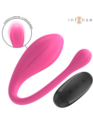 INTENSE - JANICE HUEVO VIBRADOR U DOBLE ESTIMULACIÓN 10 VIBRACIONES ROSA CONTROL REMOTO