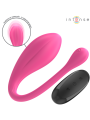 INTENSE - JANICE HUEVO VIBRADOR U DOBLE ESTIMULACIÓN 10 VIBRACIONES ROSA CONTROL REMOTO