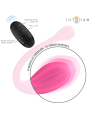 INTENSE - JANICE HUEVO VIBRADOR U DOBLE ESTIMULACIÓN 10 VIBRACIONES ROSA CONTROL REMOTO