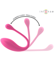 INTENSE - JANICE HUEVO VIBRADOR U DOBLE ESTIMULACIÓN 10 VIBRACIONES ROSA CONTROL REMOTO