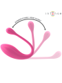 INTENSE - JANICE HUEVO VIBRADOR U DOBLE ESTIMULACIÓN 10 VIBRACIONES ROSA CONTROL REMOTO