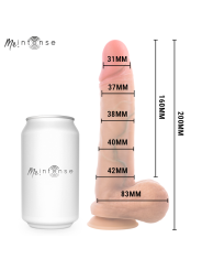 MR INTENSE - GARY M DILDO SILICONA 20 CM -Ø- 4.2 CM