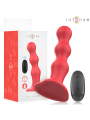 INTENSE - CODY VIBRADOR CON VENTOSA ROJO CONTROL REMOTO
