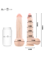 MR INTENSE - BRUCE L DILDO SILICONA 23 CM -Ø- 5.2 CM