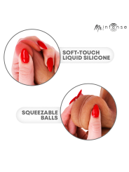 MR INTENSE - BRUCE L DILDO SILICONA 23 CM -Ø- 5.2 CM