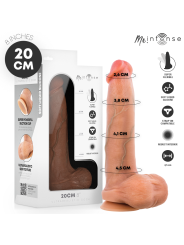 MR INTENSE - BRUCE M DILDO SILICONA 20 CM -Ø- 4.5 CM