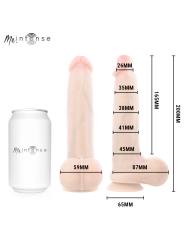 MR INTENSE - BRUCE M DILDO SILICONA 20 CM -Ø- 4.5 CM