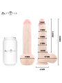 MR INTENSE - BRUCE M DILDO SILICONA 20 CM -Ø- 4.5 CM