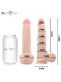 MR INTENSE - BRUCE S DILDO SILICONA 17.8 CM -Ø- 4 CM
