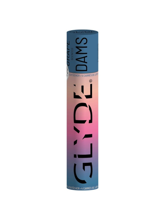 SHEER GLYDE - DAMS LÁMINAS LATEX SEXO ORAL UVAS