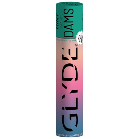 SHEER GLYDE - DAMS LÁMINAS LATEX SEXO ORAL MENTA