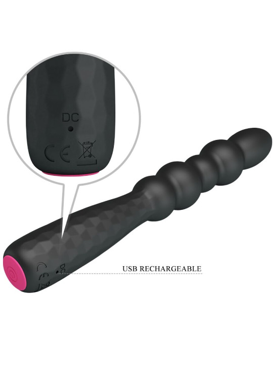 MR PLAY - PLUG ANAL FLEXIBLE CON VIBRACIÓN