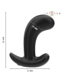 INTENSE - CHANDLER PLUG ANAL 10 VIBRACIONES NEGRO CONTROL REMOTO