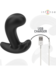 INTENSE - CHANDLER PLUG ANAL 10 VIBRACIONES NEGRO CONTROL REMOTO