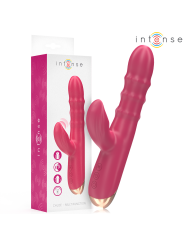 INTENSE - CHLOE VIBRADOR MULTIFUNCIÓN 3 EN 1 ROJO