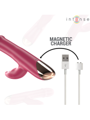 INTENSE - CHLOE VIBRADOR MULTIFUNCIÓN 3 EN 1 ROJO