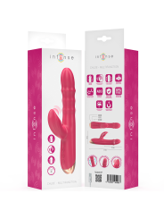 INTENSE - CHLOE VIBRADOR MULTIFUNCIÓN 3 EN 1 ROJO