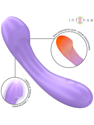 INTENSE - BECKY VIBRADOR 19 CM CALENTABLE 7 VIBRACIONES MORADO