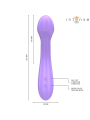 INTENSE - BECKY VIBRADOR 19 CM CALENTABLE 7 VIBRACIONES MORADO