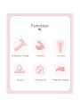PRETTY LOVE - KISELL VIBRADOR PUNTO G ROSA