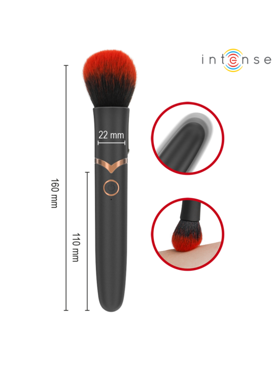 INTENSE - EMILIA VIBRADOR BROCHA 10 VIBRACIONES 16 CM