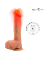 MR INTENSE - LOGAN DILDO VIBRADOR SILICONA CON EFECTO CALOR Y CONTROL REMOTO 20 CM -Ø- 4.1 CM