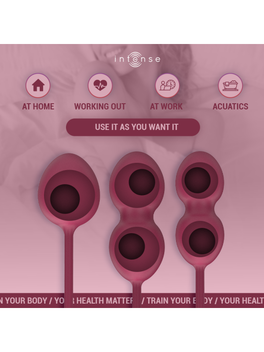 INTENSE - CHARLI KIT BOLAS KEGEL VIOLET
