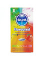 Skins: 8 preservativos premium de cuatro sabores