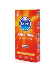 SKINS - ULTRAFINOS PRESERVATIVOS PREMIUM PACK 8