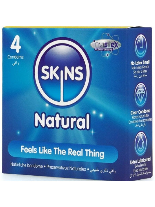 SKINS - NATURAL PRESERVATIVOS PREMIUM PACK 4