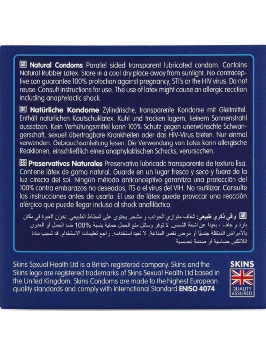 SKINS - NATURAL PRESERVATIVOS PREMIUM PACK 4