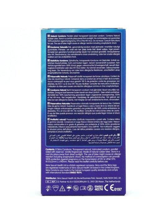 SKINS - NATURAL PRESERVATIVOS PREMIUM PACK 8