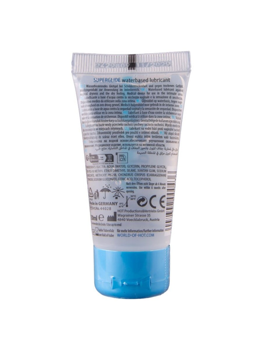 HOT - SUPERGLIDE LIQUID PLEASURE LUBRICANTE BASE AGUA 30 ML