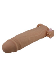 PRETTY LOVE - XERXES FUNDA PARA PENE CON ESTIMULADOR DE CLÍTORIS Y VIBRACIÓN